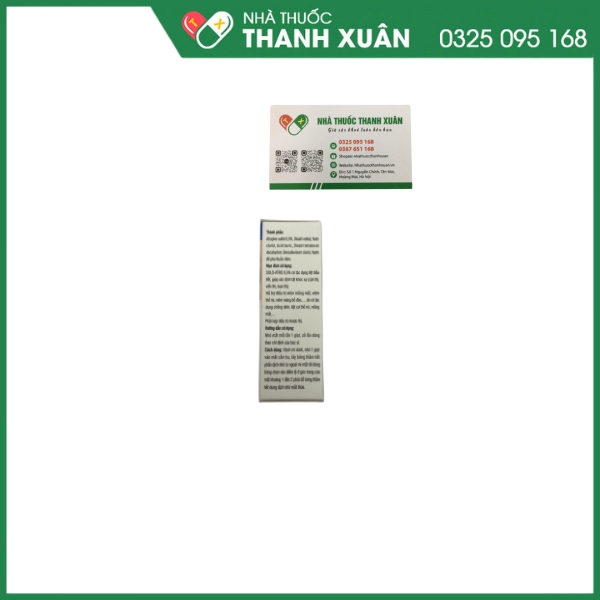 Solo - Atro 0,5% - Hỗ trợ điều trị viêm mống mắt, viêm mi, điều trị nhược thị